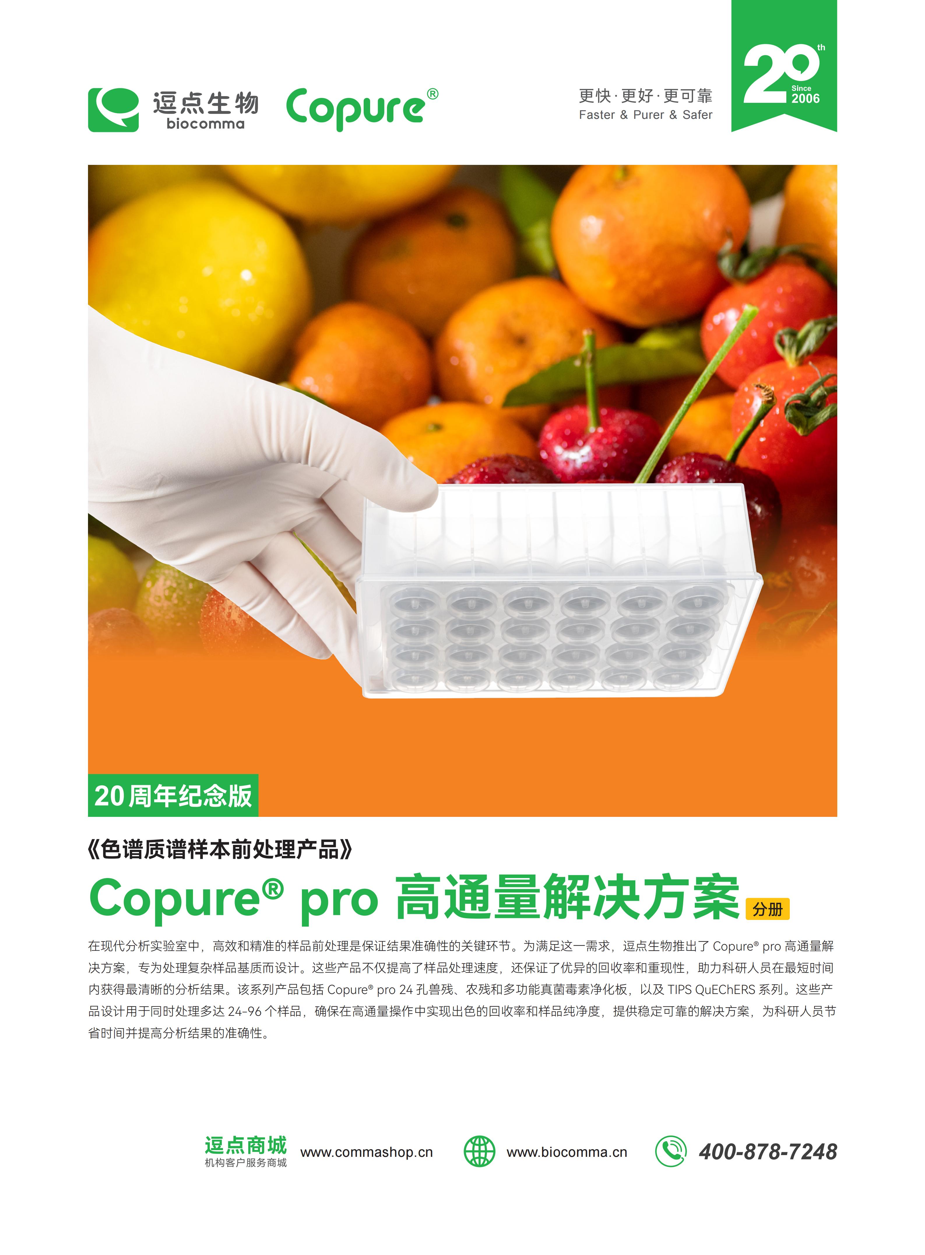 Copure® pro 高通量解决方案